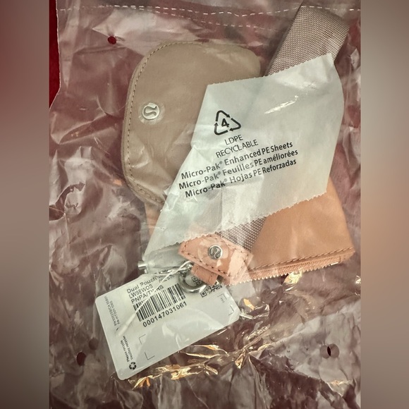 SOLD OUT EVERYWHERE BNWT Pastel & Pink Twilight Lululemon Dual Pouch - Picture 7 of 7